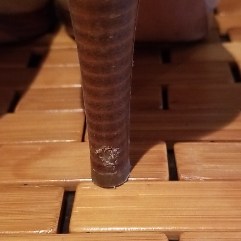 Coach nude heels sz 8.5 EUC - Picture 4 of 9